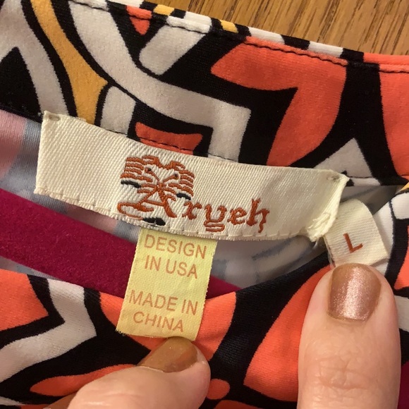 Aryeh Women’s Geometric Dress - Picture 7 of 7